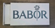 Werbeschild Babor Beauty Artikel Reklame beleuchtet ?ca . 400×800mm