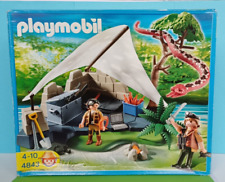 Playmobil Sammlung Set 4843 Schatzsucher Camp mit Riesenschlange in OVP