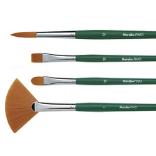 Marabu Pinsel FINO rund / flach / Katzenzunge / Fächer