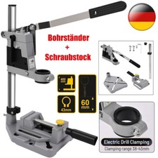 Profi Bohrmaschinenständer mit Schraubstock Bohrständer Ständer für Bohrmaschine