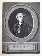 Jacques Necker - Finanzminister - général du Trésor royal de Louis XVI 