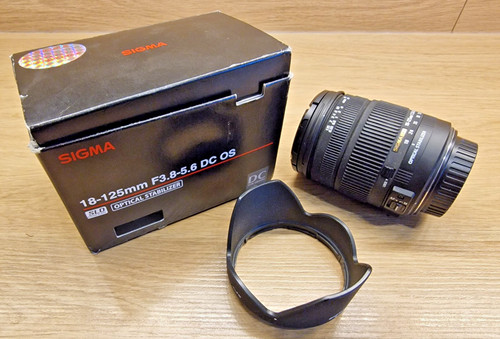 Sigma 125mm 6 - sigma, f3.8-5.6