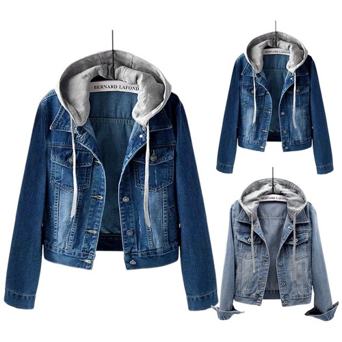 Freizeitjacke damen jeansjacke - freizeitjacke,