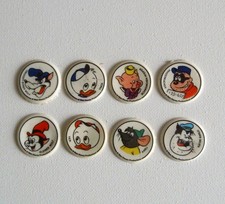 8 Stück Fanta Knibbelbilder von 1985 Österreich - seltene Originale - Mega