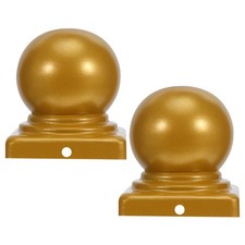  2 Pcs Zaunpfosten Abdeckung