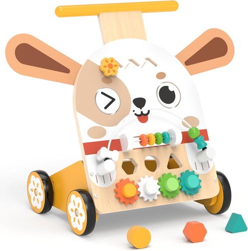 Lauflernwagen holz hund design - hund,