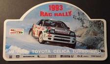 Werbe-Aufkleber Toyota Celica