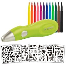 JOLLY Airbrush Fun Starter Set 21-teilig, 12 Farben + Zubehör