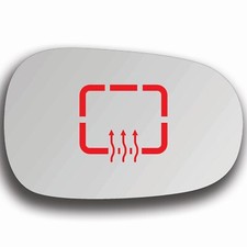 Spiegelglas Rechts Beheizbar