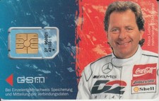 SIM-Karte D2  (31.M6P)  - DTM - Klaus Ludwig - Coca Cola - Shell Mercedes