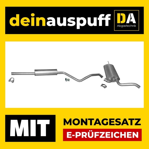 Auspuffanlage für renault - auspuffanlage,