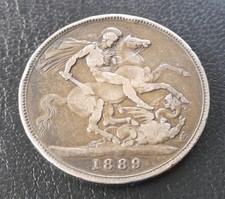 Crown Großbritannien 1889