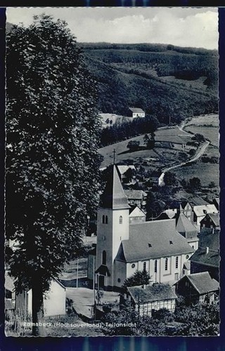59909 w5780 ramsbeck kirche - -,