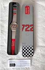 Fundzustand bei Opa.Neuwertige Mercedes Benz Miglia Armbanduhr in original Box
