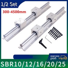 SBR10/12/16/20/25 Linearführung Gleitschiene+Linearblock SBR10/12/16/20/25UU CNC