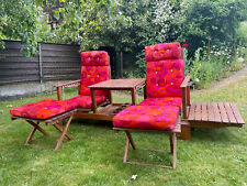 Traum-Gartenmöbel Kombination Holz umbaubar 1a sehr hochwertig NP € 2.400