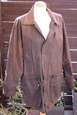 Wax Cotton Jacke - gewachste Baumwolle - S