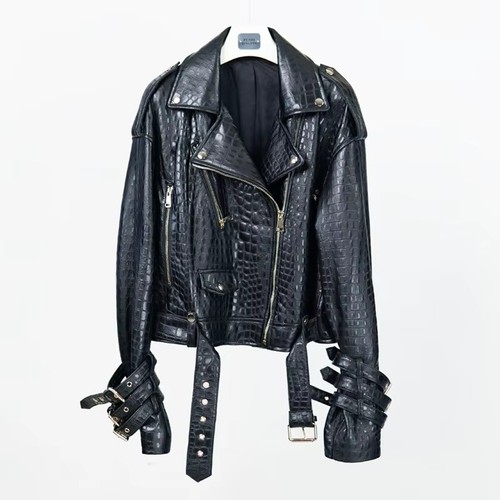 Damen schwarz echt - echt, jacke
