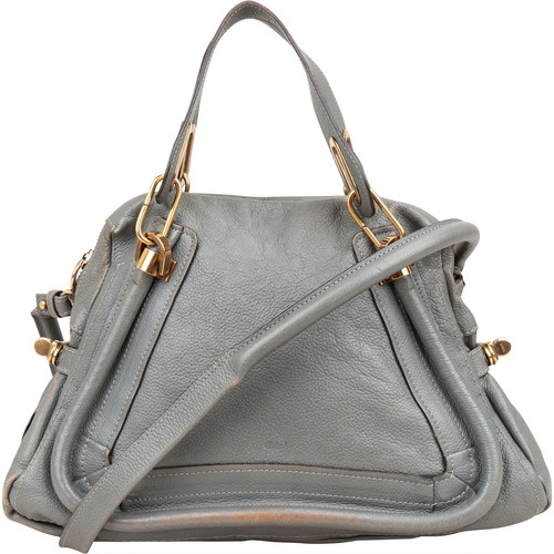 Chloé leather paraty shoulder - chloé,
