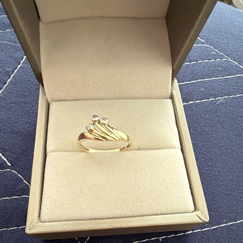 Ring gelbgold karat - 14,
