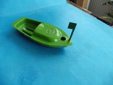 Blechboot, alt, Kerzenboot