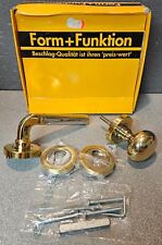 Form & Funktion Wechselgarnitur Drehknauf Mess. pol./Chrom PZ - Türdrücker-Paar 