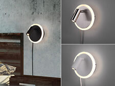 Wandleuchten mit Leselampen fürs Bett - Stecker Kabel Nachttischlampe Wandlampen