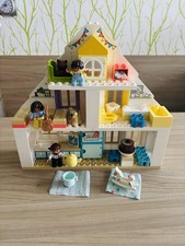 Lego Duplo Wohnhaus Familienhaus 10929 Extras Küche Badezimmer Schaukelpferd
