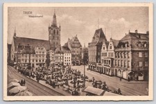 TRIER Hauptmarkt postcard