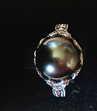 Perlenring echte Tahiti Perle