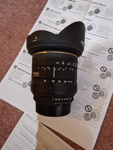 Sigma 35mm aspherical - aspherical, nikon