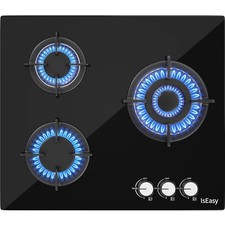 Effizientes 7750W Gaskochfeld mit Kochgeschirr-Flexibilität und Sicherheit