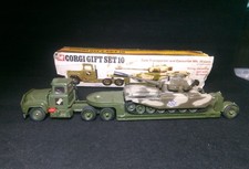 Corgi Geschenkset 10 Panzertransporter und Centurion Mk.III Panzer mit Originalkarton.
