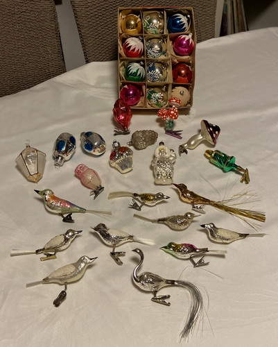 33x alter christbaumschmuck - alter,