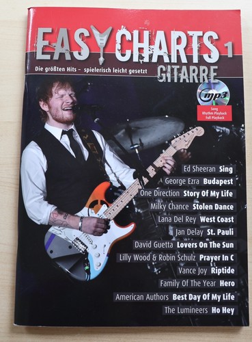 Easy charts gitarre - 1,