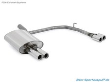  Duplex Sportauspuff BMW 5er