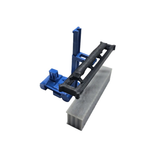 Spur containerstapler blau - ,