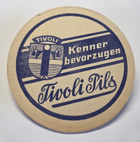 Bierdeckel brauerei tivoli - bierdeckel,