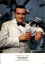 Ak Schauspieler Heinz Schenk, Portrait, Autogramm, Glas, Krug, Zum... - 4865742