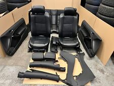 Bmw 3er E46 Cabrio Lederausstattung Ledersitz schwarz Leder elektrisch