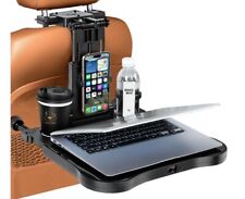 Car Seat Travel Table Reise Tischplatte für Rücksitz ausziehbar Getränkehalter