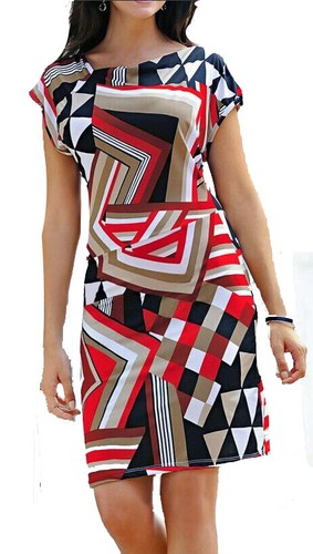 Marken stretch kleid - stretch,