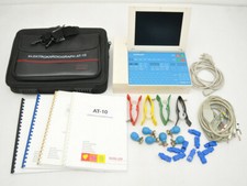 Schiller AT-10 EKG Schreiber Elektrokardiograph 12 Kanal + Zubehör Ex Bundeswehr