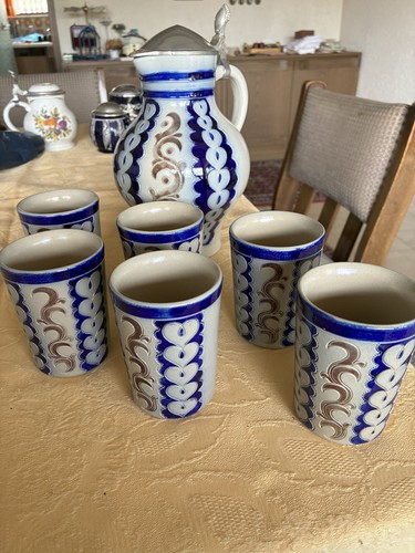 Krug becher salzglasur - |,