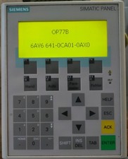 Siemens Simatic OP77B LC-Display Operatorpanel HMI (6AV6641-0CA01-0AX1)