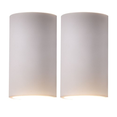 2er set wandleuchten weiß - set,