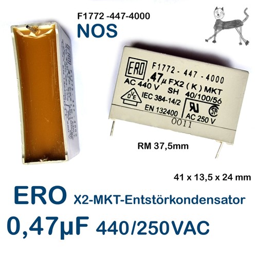 47µf ero x2 - 0,47µf, ero-x2