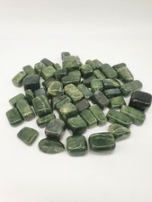 Nephrit Jade Trommelsteine AAA