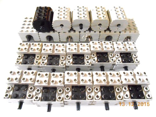 21x verschiedene lego - lego, technik