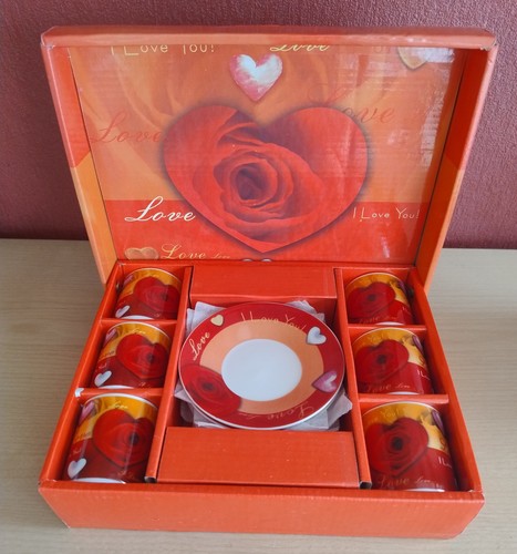 Espresso tassen set amore - espresso,